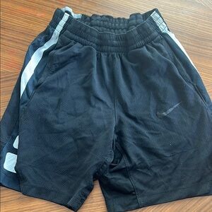 Nike Black and Gray Sports Shorts